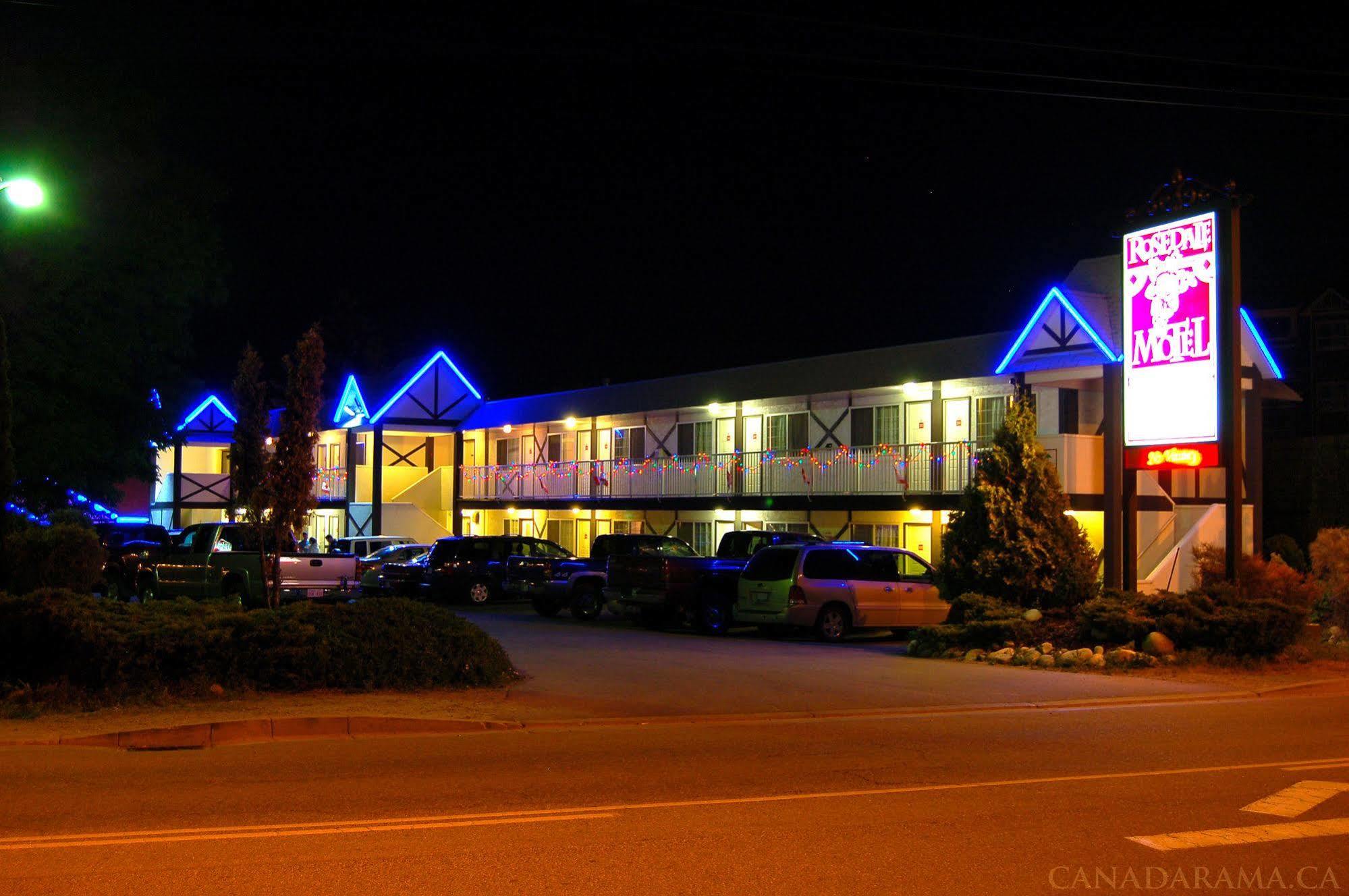 Rosedale Motel Summerland Dış mekan fotoğraf