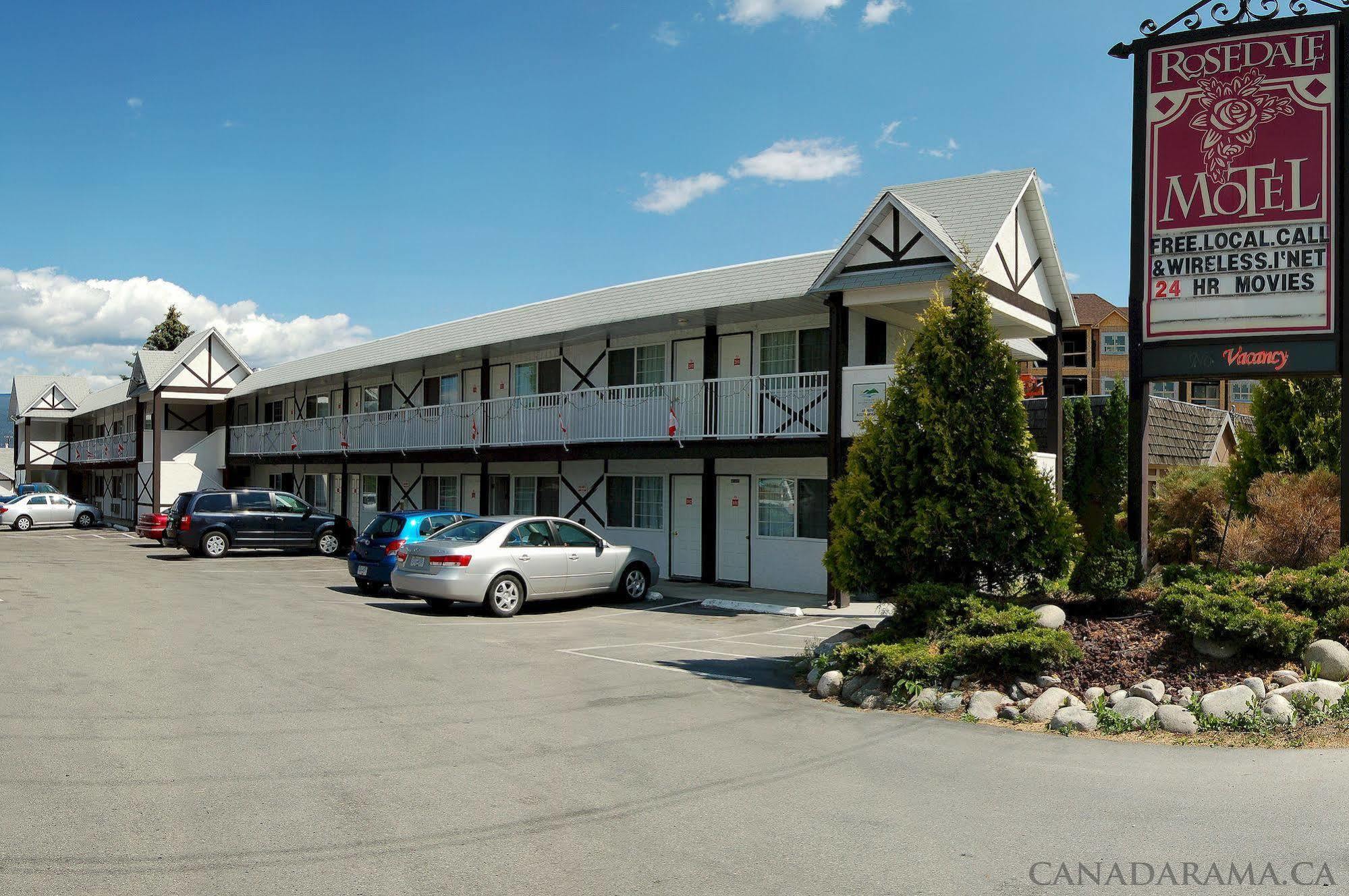 Rosedale Motel Summerland Dış mekan fotoğraf